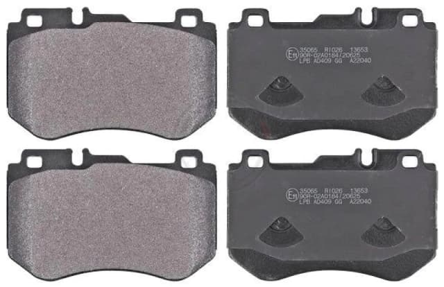 A.B.S. 35065 Brake pad set prepared for wear warning indicator Brake Pad Set,disc brake (402)