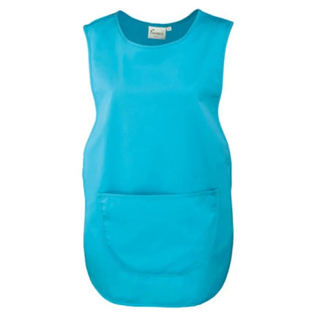 Premier Premier Plain Pocket Tabard in Turquoise Size: Small Turquoise S Unisex 5063470771653