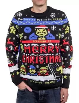 TV Text Christmas Jumper - XXL