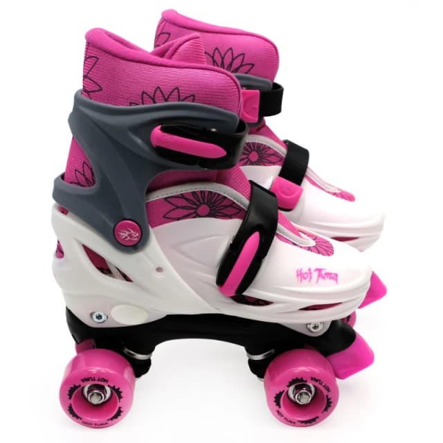 Hot Tuna HotTuna Quad Skates Junior White/Pink female C10-C13