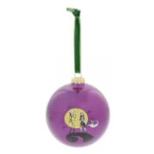 Enchanting Disney Collection Festive Frights (Nightmare Before Christmas Bauble) 10cm