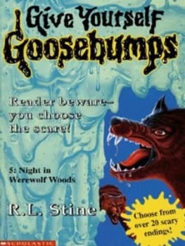 Night in Werewolf Woods by R. L Stine Paperback