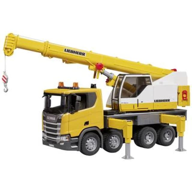 Bruder bruder Scania Super 560R Liebherr crane truck Assembled HGV 03571