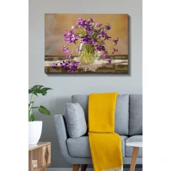 Kanvas Tablo (70 x 100) - 169 Multicolor Decorative Canvas Painting