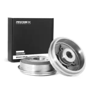 RIDEX Brake Drum 123B0018 Rear Brakes,Drum Brake PEUGEOT,CITROEN,MEGA,106 II Schragheck (1A_, 1C_),106 I (1A, 1C),106 II Kasten / Schragheck (1S_)