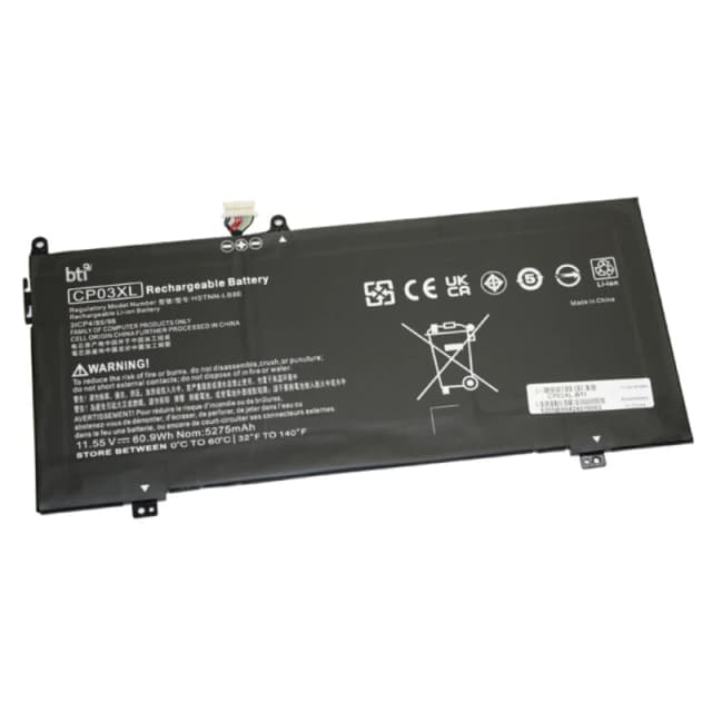 BTI BTI 929072-855 compatible 60.9Wh 3-cell battery for HP SPECTRE X360 13-AE 929072-855-BTI