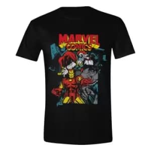 Marvel T-Shirt Comics Trio Size S