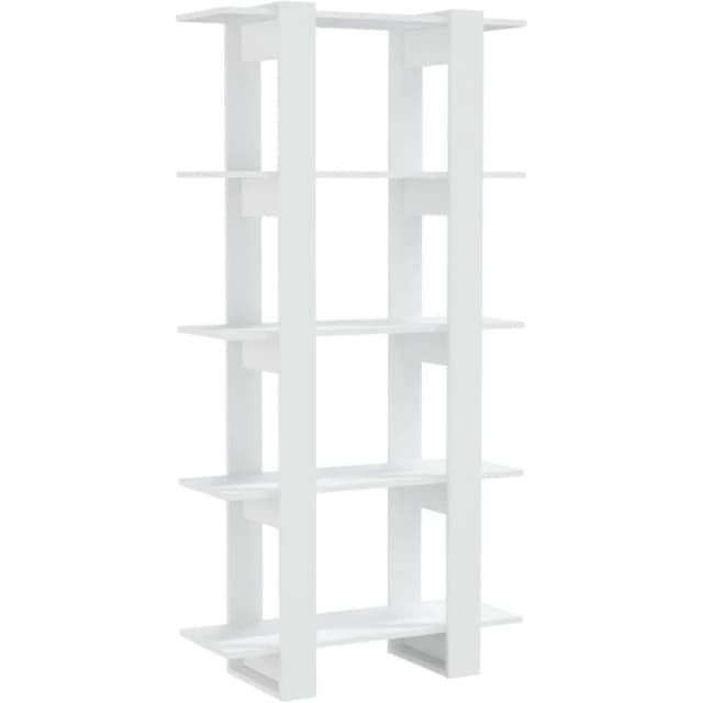 VIDAXL Vidaxl - Book Cabinet/Room Divider White 80x30x160cm Engineered Wood 8720286842713