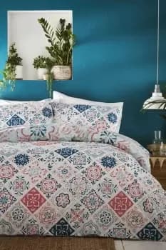 Morocco Print Duvet Cover Set
