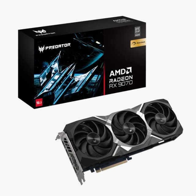 Acer Acer Predator BiFrost Radeon RX 9070 OC 16GB AMD GDDR6 DP.Z4GWW.P01