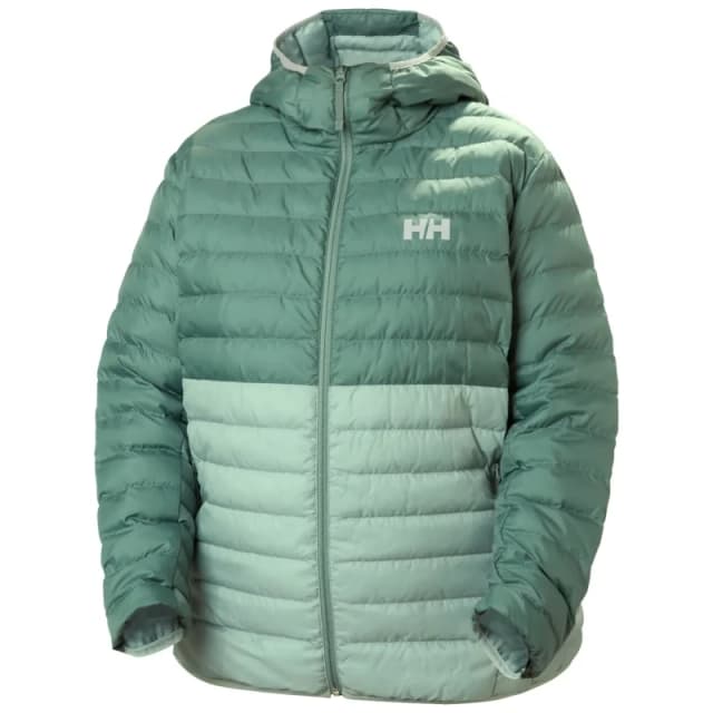 Helly Hansen Womens Helly Hansen Banff Insulated Hooded Puffer Vert Female 1X