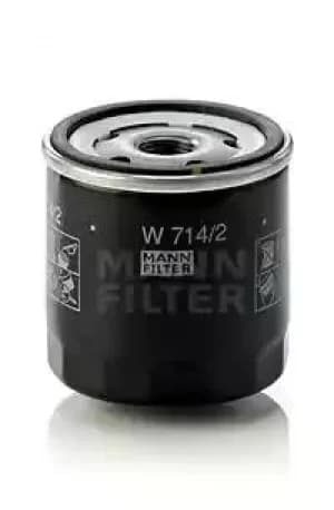 Oil Filter W714/2 By Mann