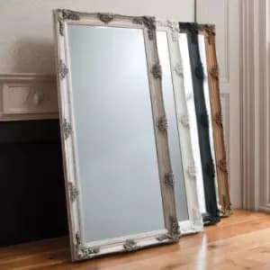Gallery Direct Abbey Leaner Mirror Silver