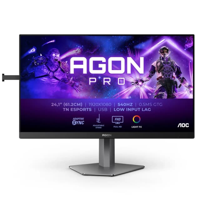 AOC AGON PRO AG246FK 24" Full HD Monitor - TN, 400 nits, 540Hz, 0.3ms, HDMI, DP