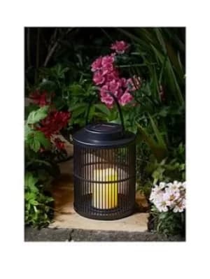 Smart Solar Urbane Lantern Black