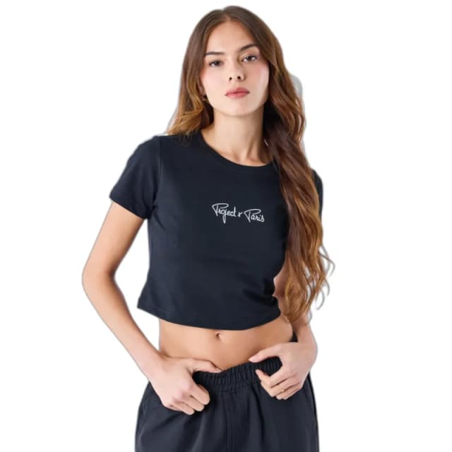 Project X Paris Womens T-Shirt Project X Paris Noir Female XS F241020_BKOW