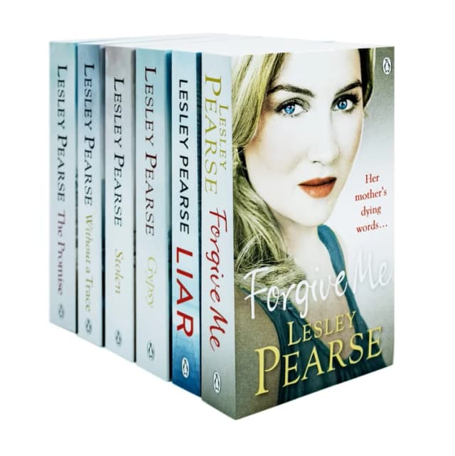 Lesley Pearse 6 Book Collection Forgive Me, Liar, Gypsy, Stolen, Without a Trace, The Promise Lesley Pearse Books