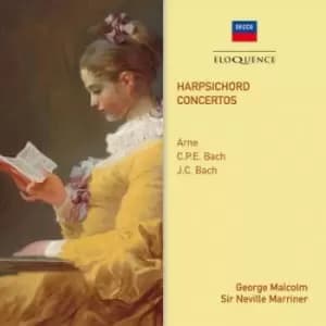 George Malcolm Harpsichord Concertos by Thomas Arne CD Album