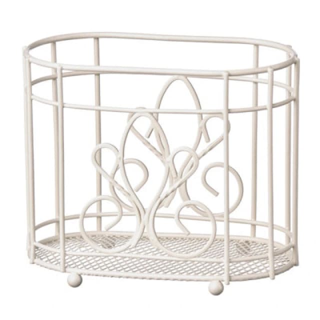 Premier Housewares De Lis Utensil Holder Cream