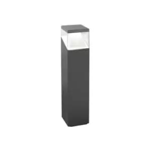 Netlighting Merano Augusta Outdoor Bollard Aluminium Dark Grey White, LED 12W 10