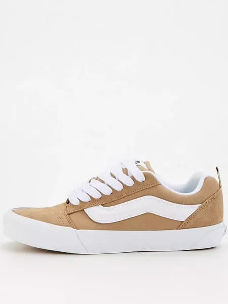 Vans knu skool trainers in beige Beige UK 6 (EU 39)