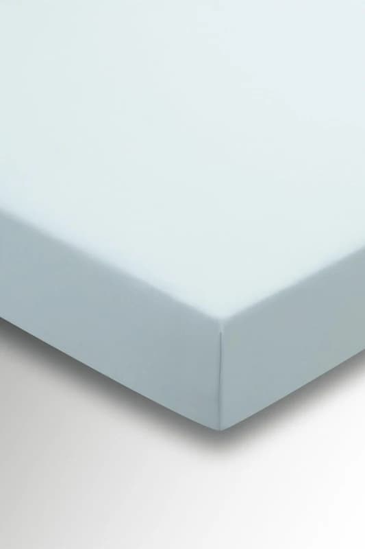 Helena Springfield Helena Springfield 'Plain Dye' Polycotton Fitted Sheet Extra Deep in Duck Egg Blue Size: King Fitted Duck Egg Blue King Fitted Un