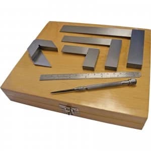 Faithfull 6 Piece Engineers Marking and Measuring Set