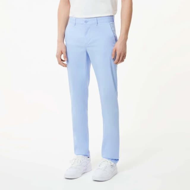 Lacoste Lightweight Slim-Fit Stretch Pants Blue male 40L