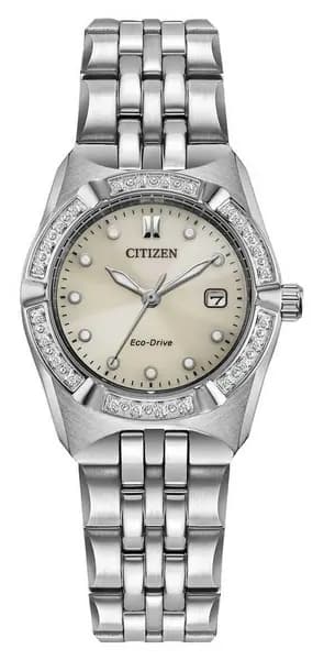 Citizen EW2710-51X Womens Corso Eco-Drive (28mm) Champagne Watch