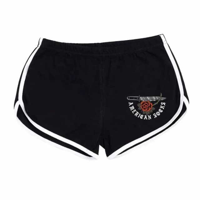 American Socks Womens shorts American Socks Fake Love Noir Female M