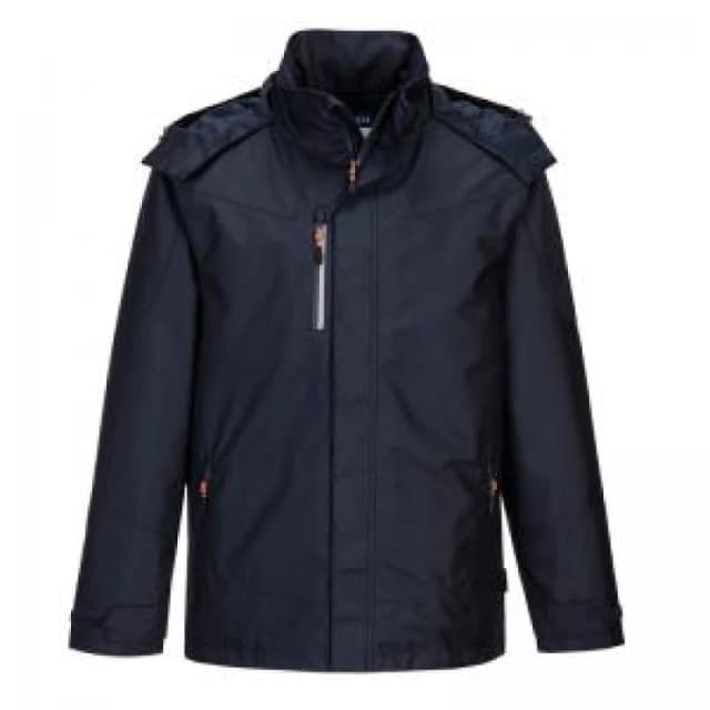 Portwest Outcoach Mens Waterproof Jacket S555DNRS Colour: Dark Navy