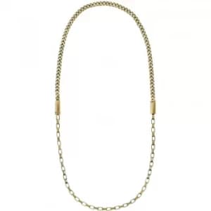 Ladies DKNY PVD Gold plated Chambers Necklace