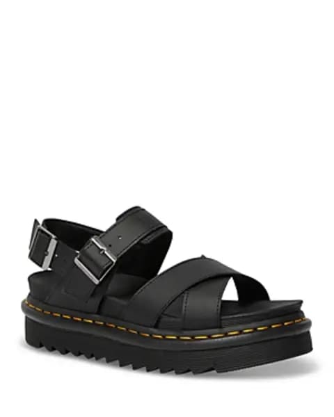 Dr. Martens Womens Voss Ii Strappy Slingback Sandals