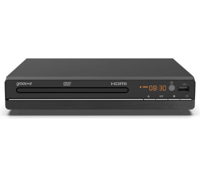 GROOV-E GVDP03BK Multi Regional DVD Player, Black 5060108299947