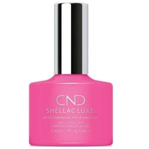 CND Shellac Luxe Gel Nail Polish 121 Hot Pop Pink