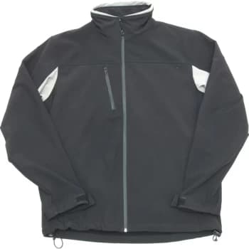 Waterproof Roma Black & Grey XXXL Soft Shell Jacket