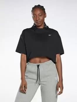 Reebok Myt T-Shirt - Black, Grey Size M Women