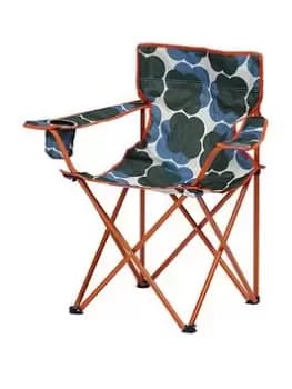 Regatta Orla Folding Chair - Shadow Flower Blue Print