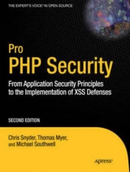 Pro Php Security by Chris Snyder Paperback