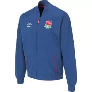 Umbro England Rugby Bomber Jacket Mens - Blue