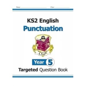 KS2 English Targeted Question Book: Punctuation - Year 5 by CGP Books (Paperback, 2014)
