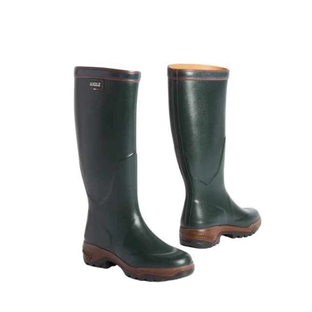 Aigle Parcours 2 Rubber Mens Calf Length Boots - Bronze - Size:UK 11