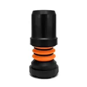 Flexyfoot Shock Absorbing Crutch Ferrule - Black - 19mm