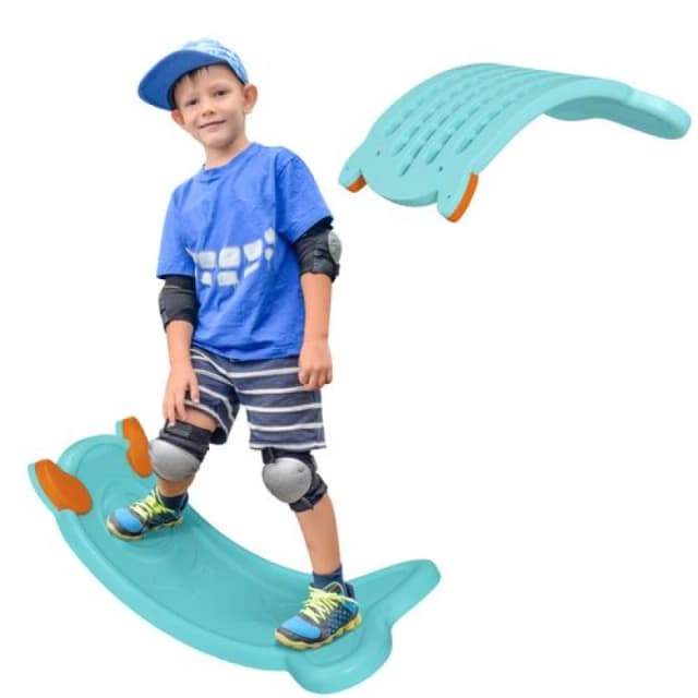 AIYAPLAY Balance Board for Kids Balance Training & Sensory Play, Light Blue 331-076V00LB