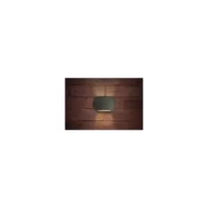 Integral LED Ildea026 Wall Light Ip54 8.5W 335Lm 4K Dark Grey