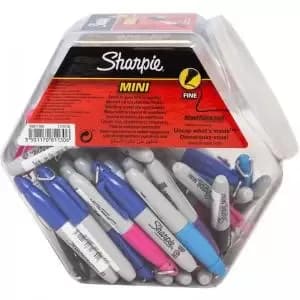 Sharpie S0811300 Mini Assorted Pens pack of 72 18905J