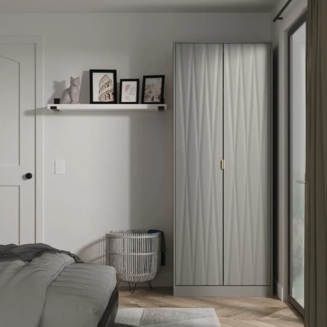 Fiji Ready Assembled Grey & Oak 3 Drawer Wide Chest (H)759mm (W)765mm (D)395mm