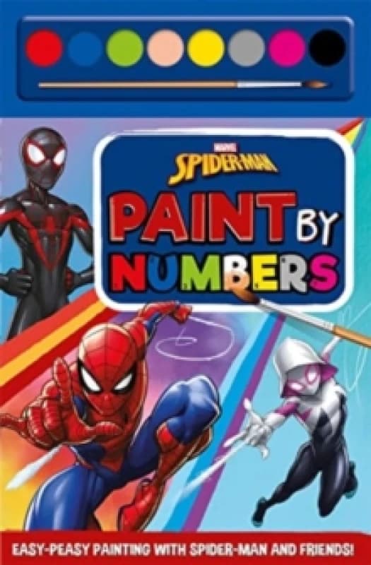 Marvel Spider-Man: Paint By Numbers Paperback / softback