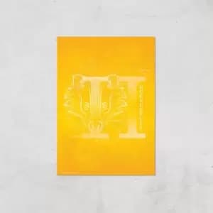 Harry Potter Hufflepuff Giclee Art Print - A2 - Print Only