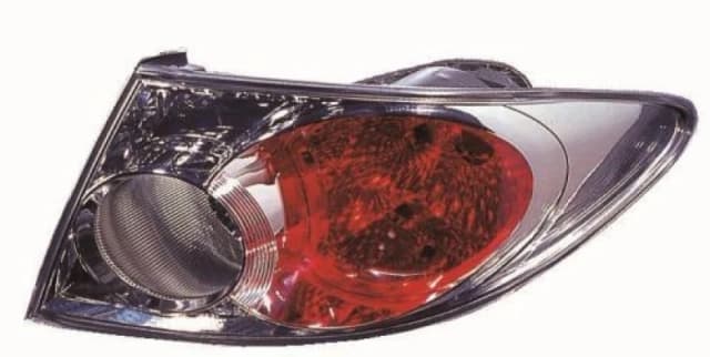 ALKAR 2212904 Rear light Outer section, without bulb holder, Right, W21/5W Combination Rearlight (391)